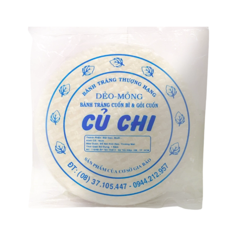 Bánh tráng dẻo nhúng nước Củ Chi 160g