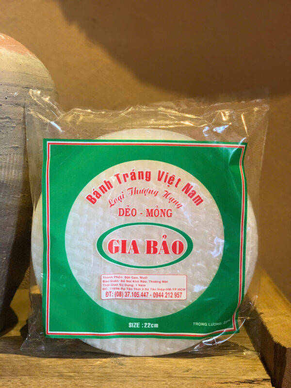 Bánh tráng dẻo nhúng nước Gia Bảo 250g