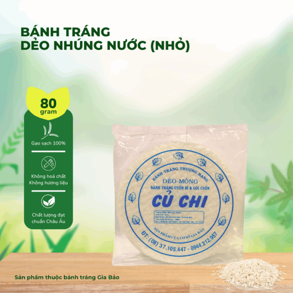 Bánh tráng cuốn Củ Chi 80g